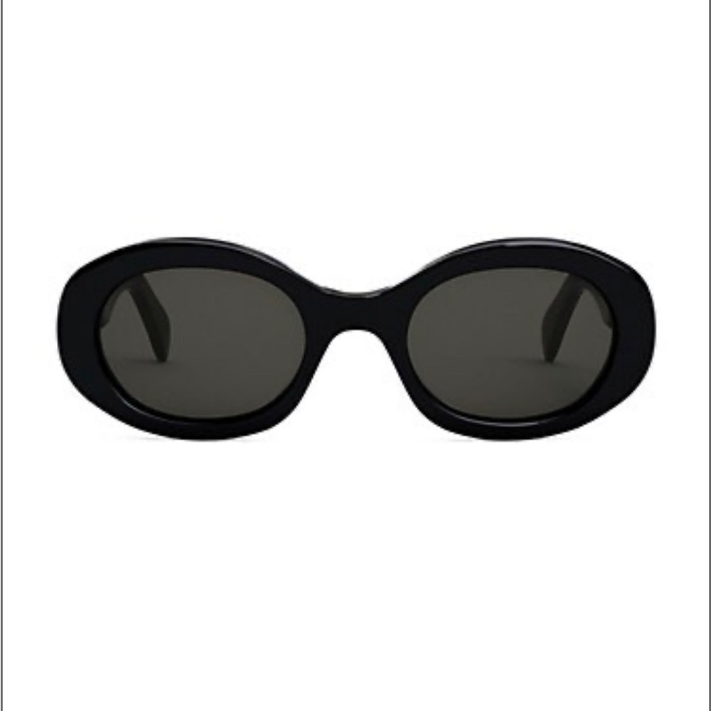 Celine Triomphe in Acetate Black